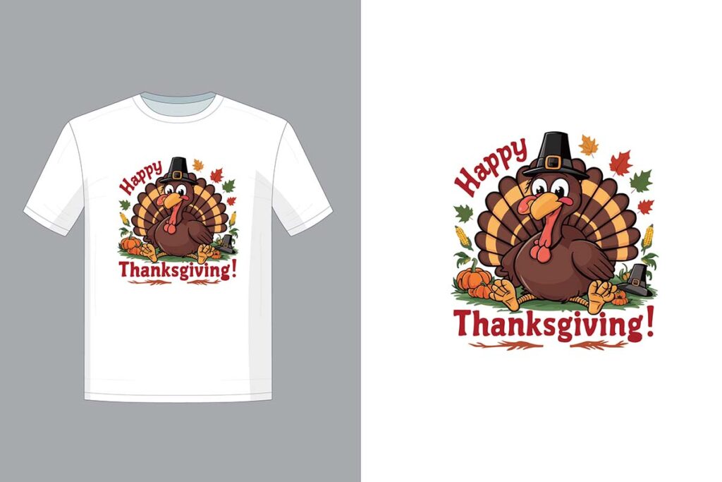 Create Fall Apparel with Thanksgiving Transfers